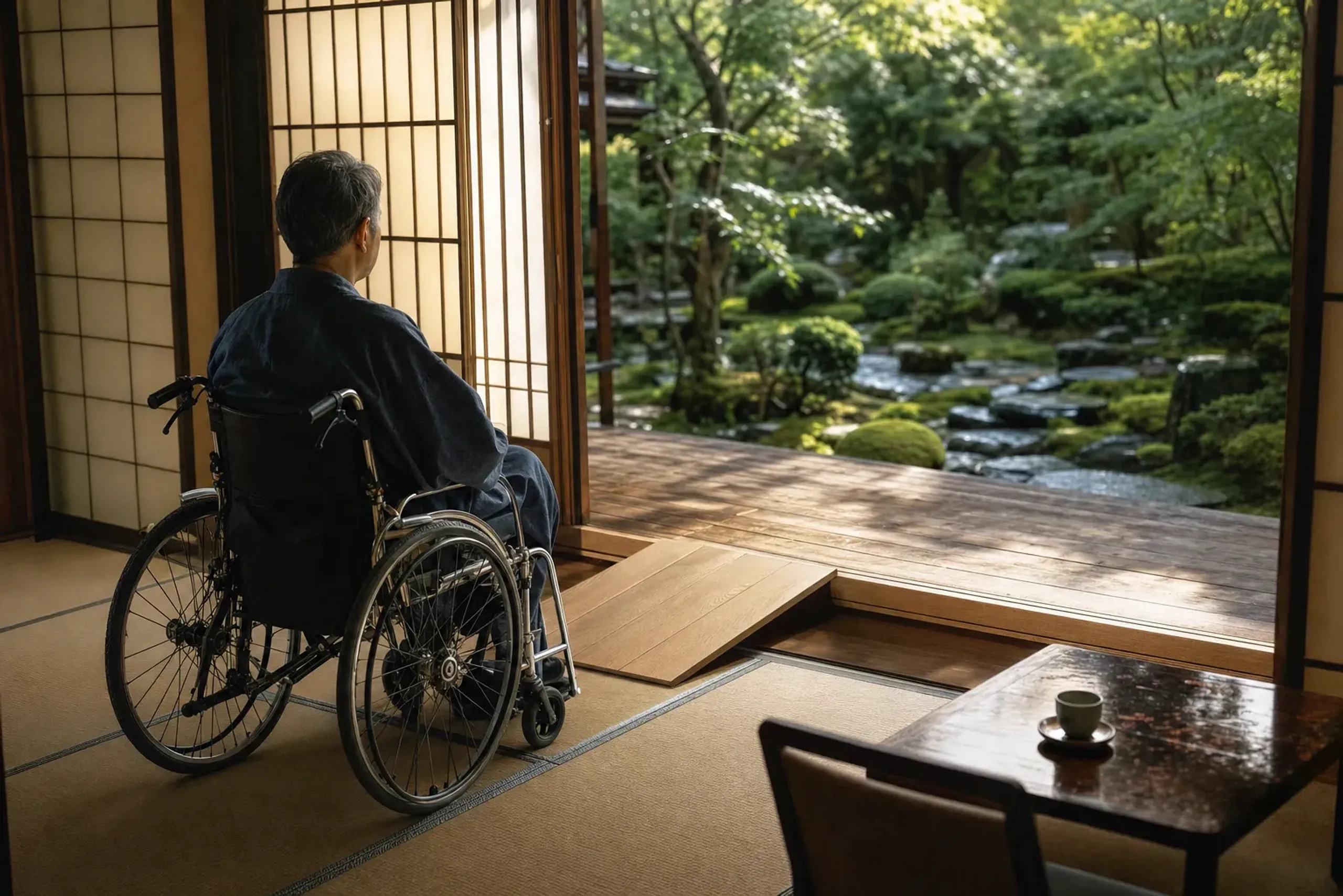 Many travelers with reduced mobility can enjoy a ryokan stay
