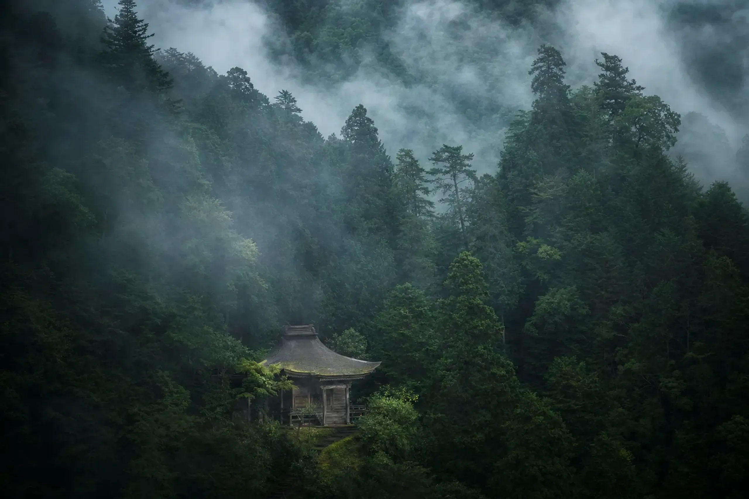 One practical truth: only one temple on the mountain, Fukuch