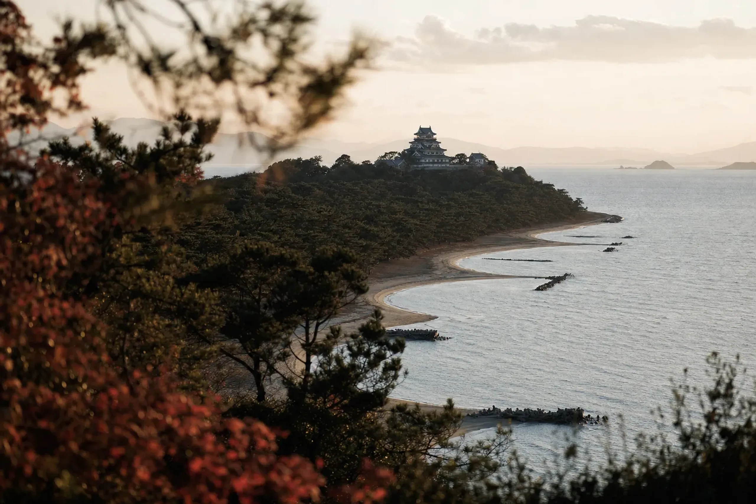 Karatsu is typically the furthest of the four, around 75