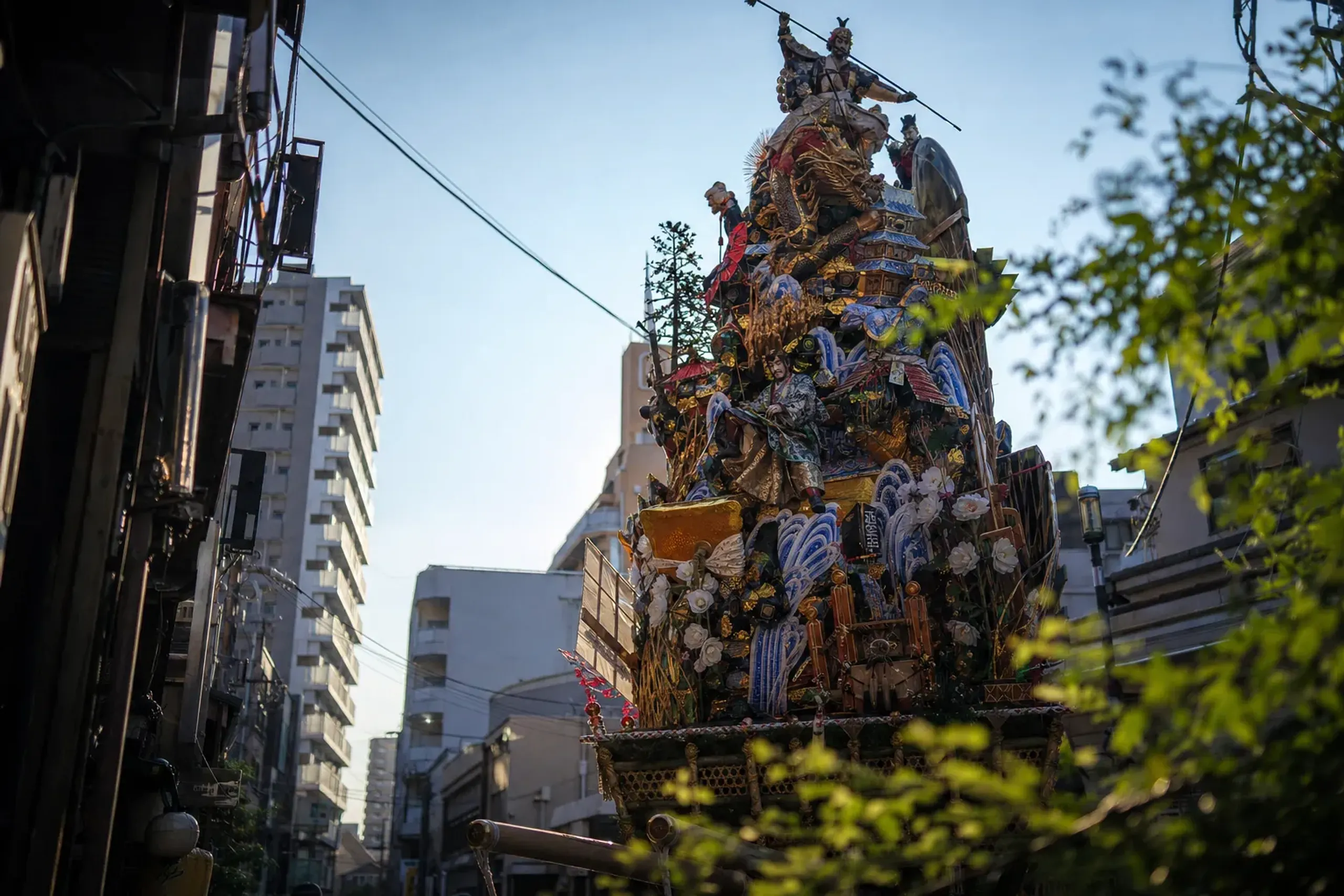 Yamakasa is also counted among Japan’s three great Gion fest