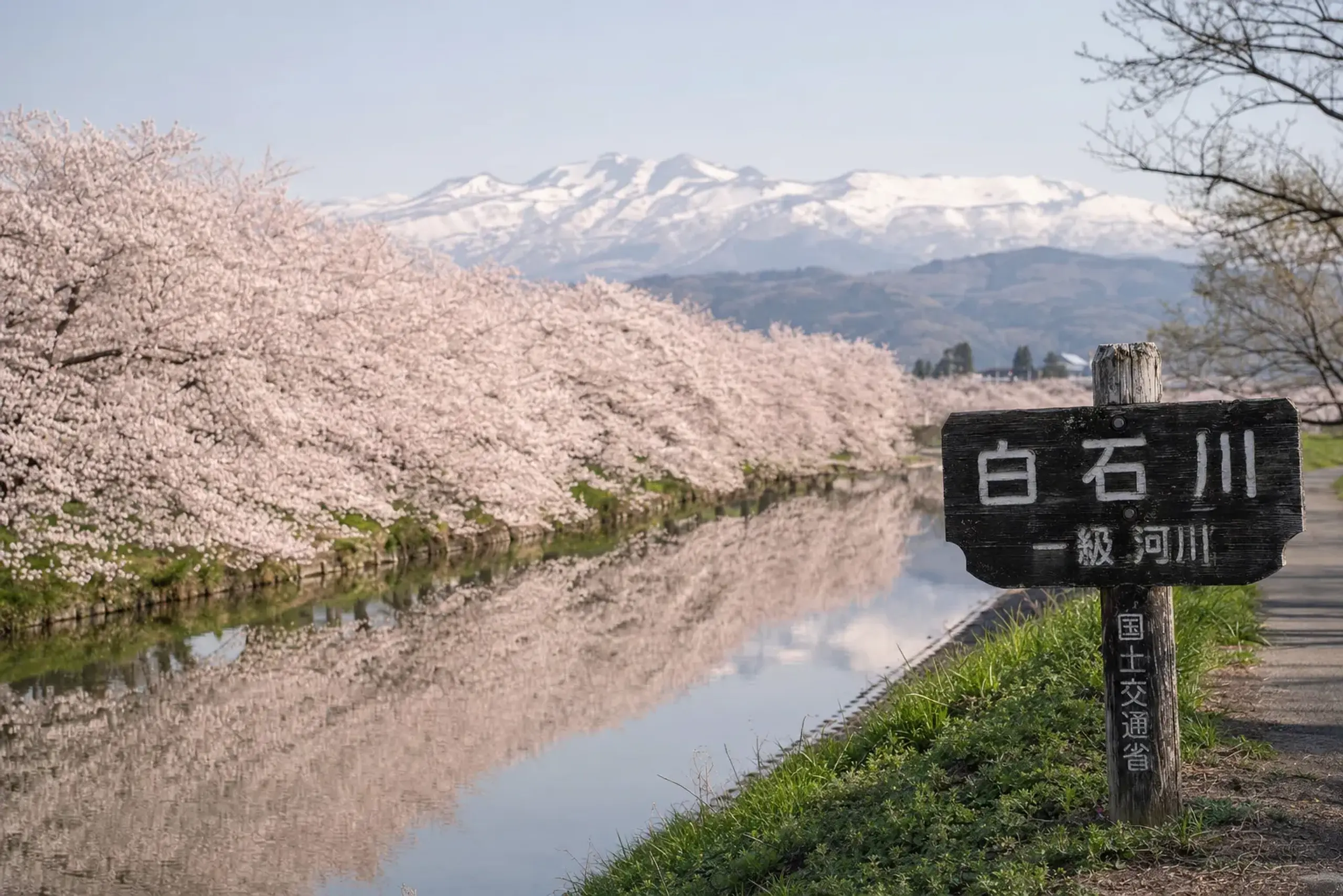 Two names help you orient your day. “Shiroishi River Park