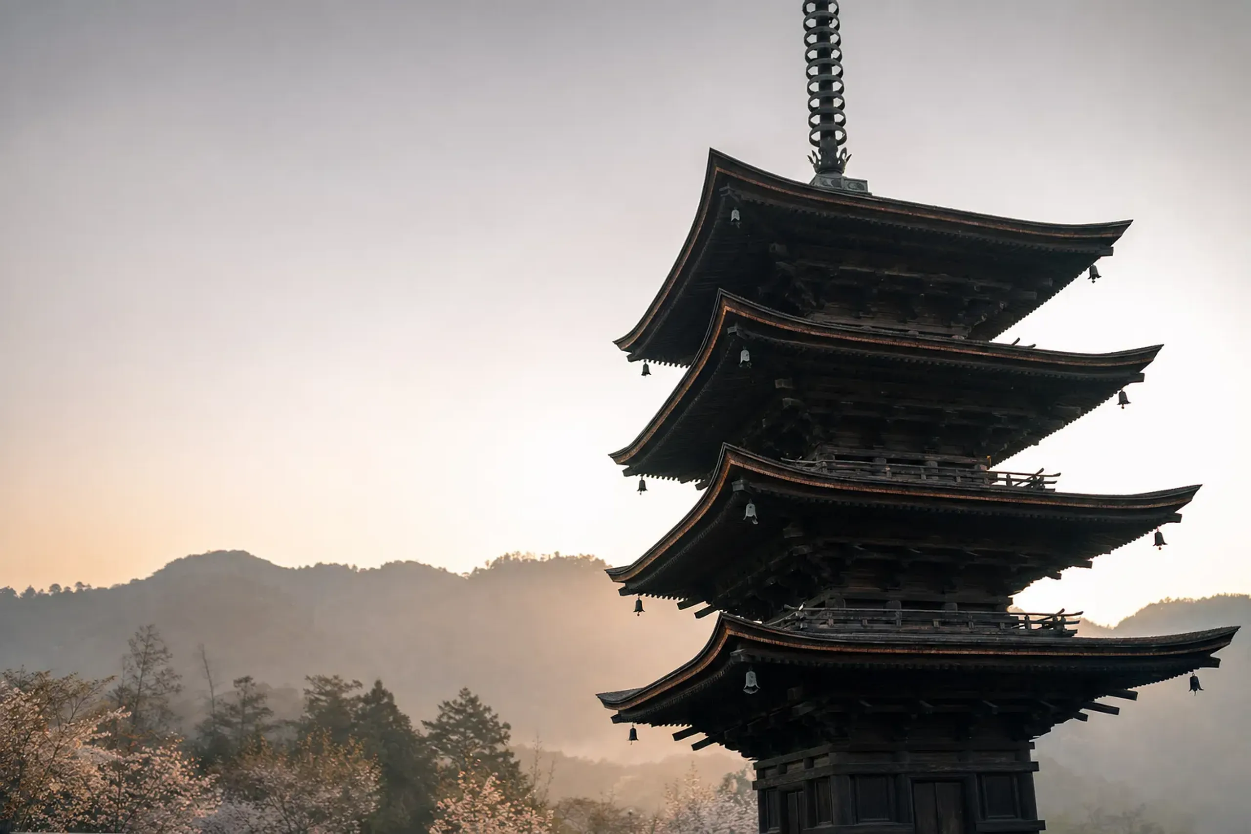 Japan's seismic history is not gentle. Yet the pagoda has