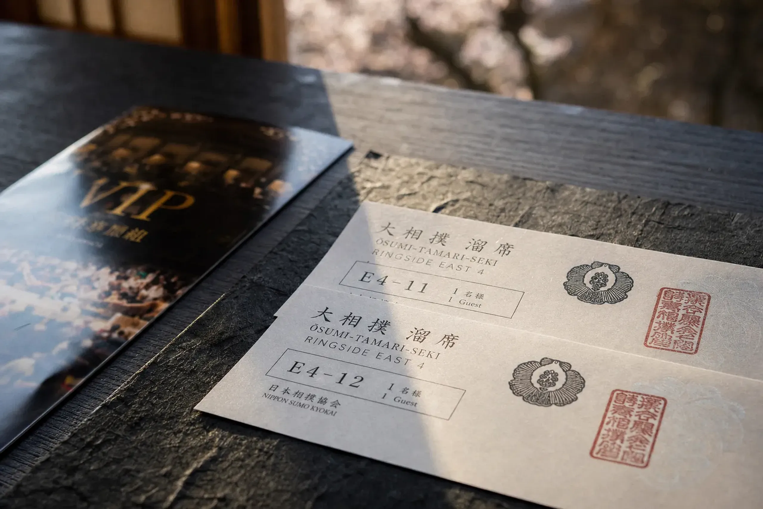 Grand Sumo tickets are sold through Ticket Oosumo, the official English-language service
