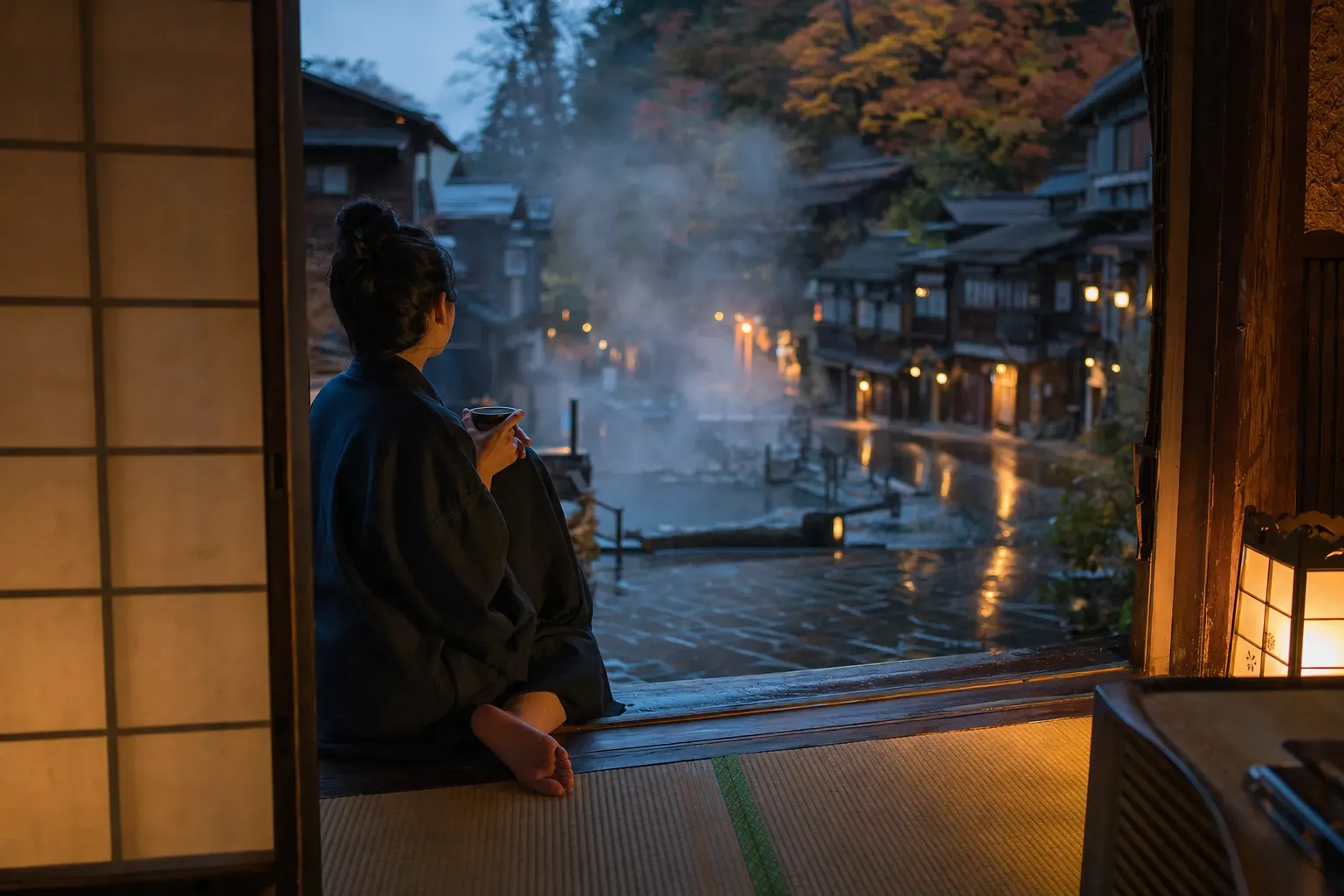 You switch from sightseeing to living there, even if only