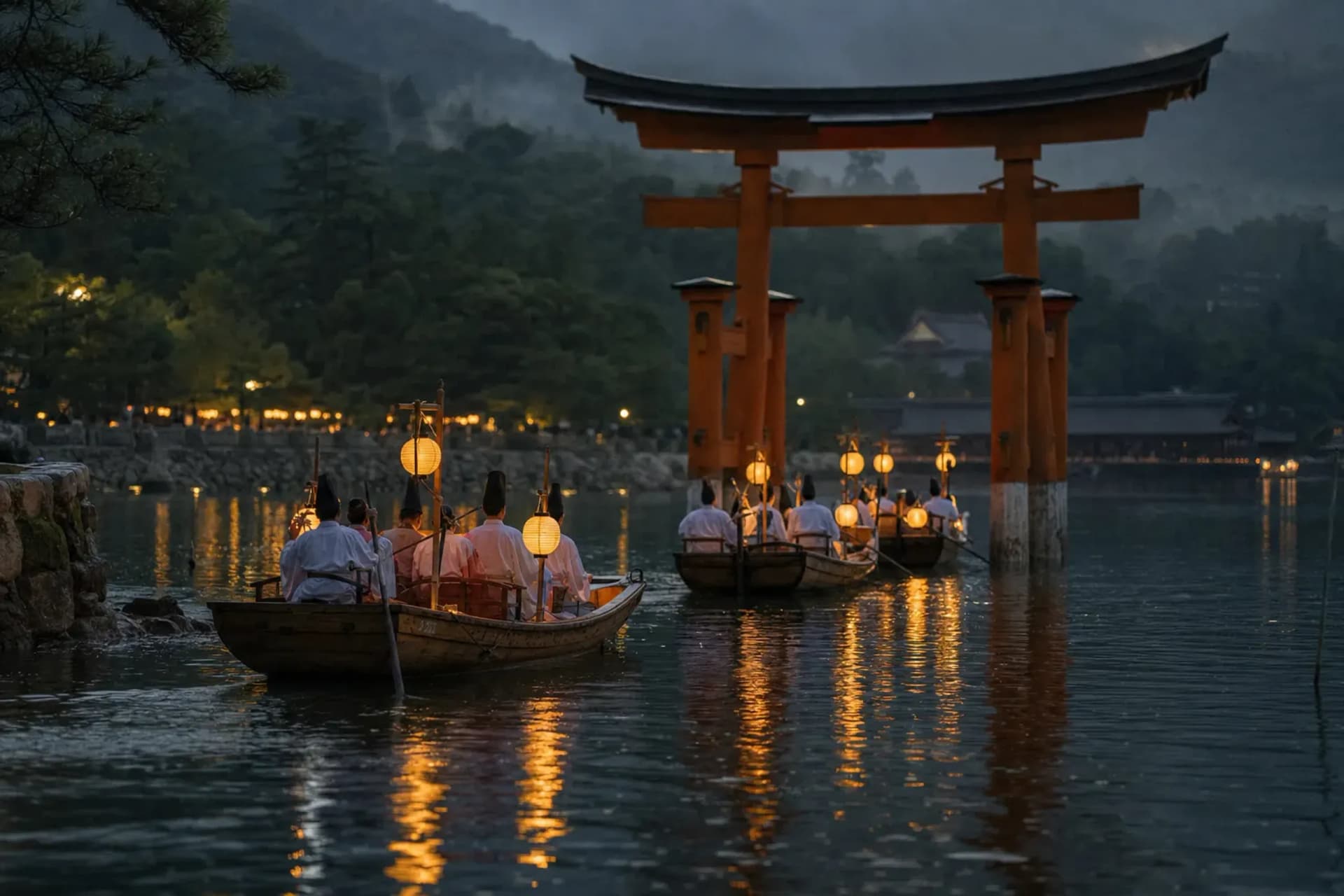 Kangensai: Miyajima's Night of Court Music on the Water