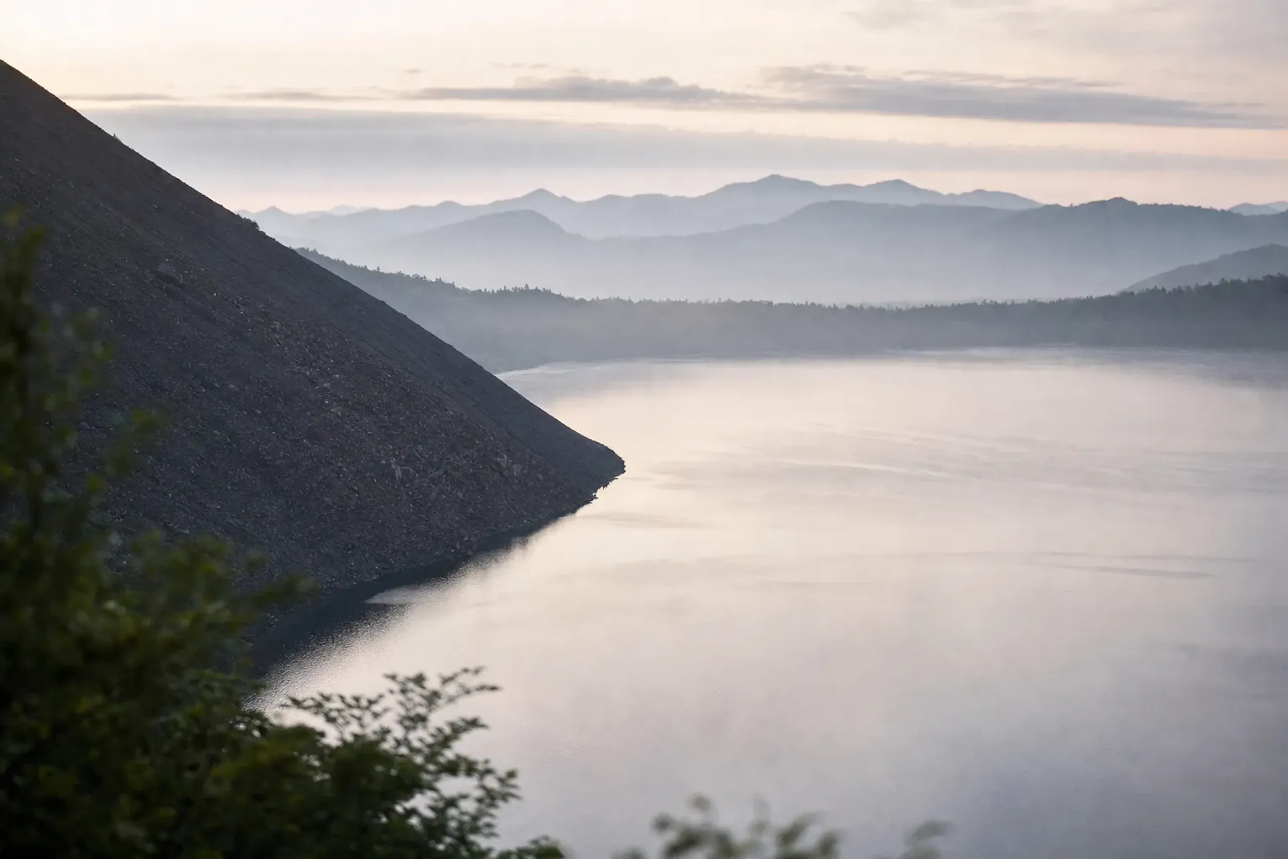 Lake Chūzenji formed about 20,000 years ago when Mount Nanta