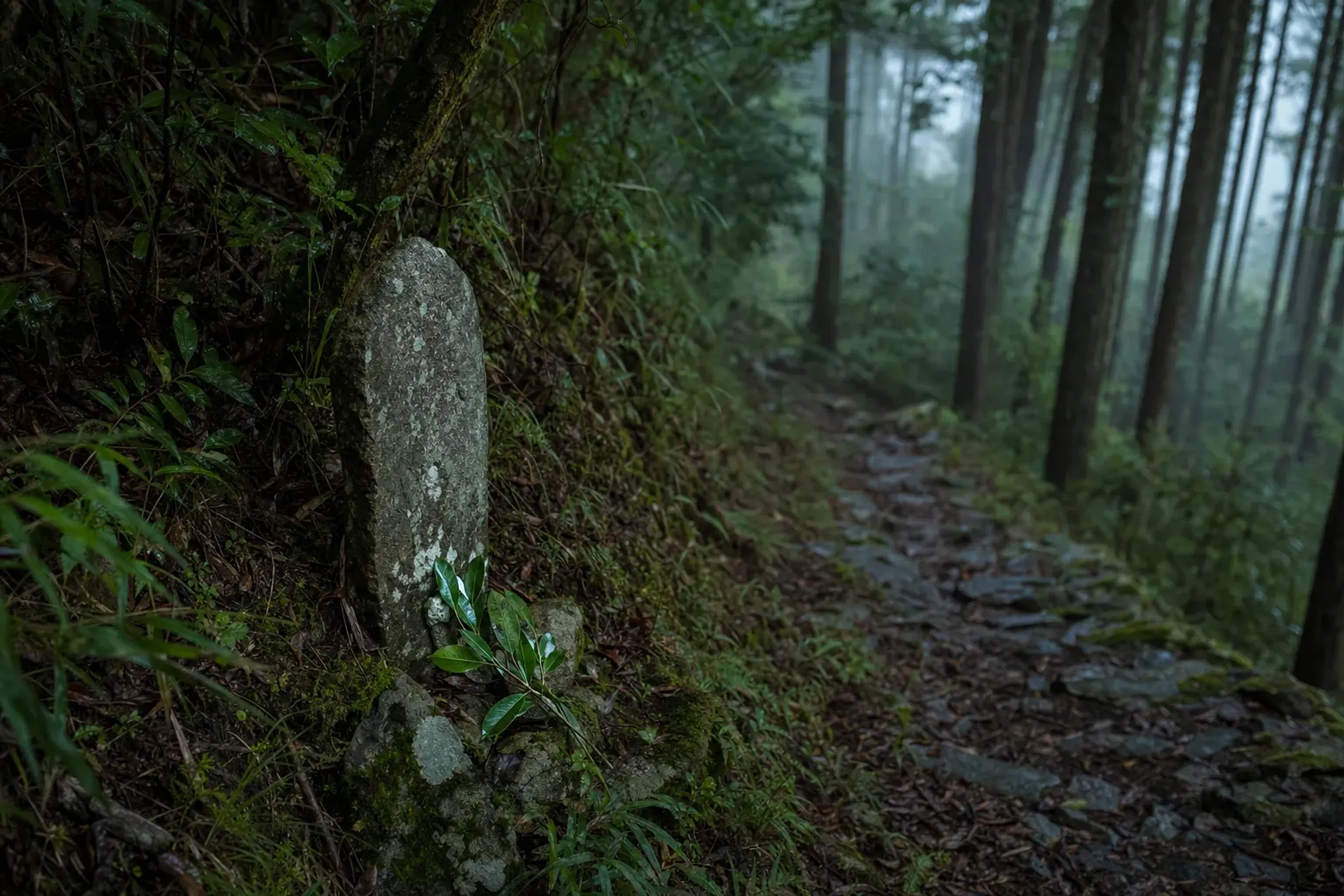 The Kumano Kujūku Ōji are roughly 99 subsidiary shrines that