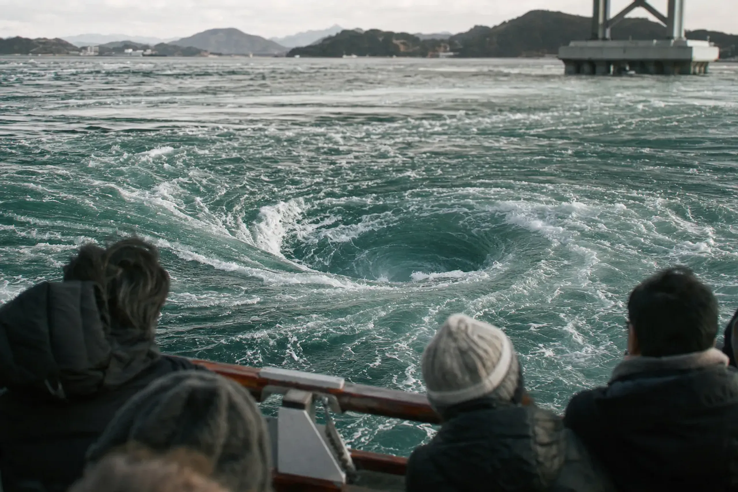 On the Naruto side, smaller sightseeing boats operate, inclu