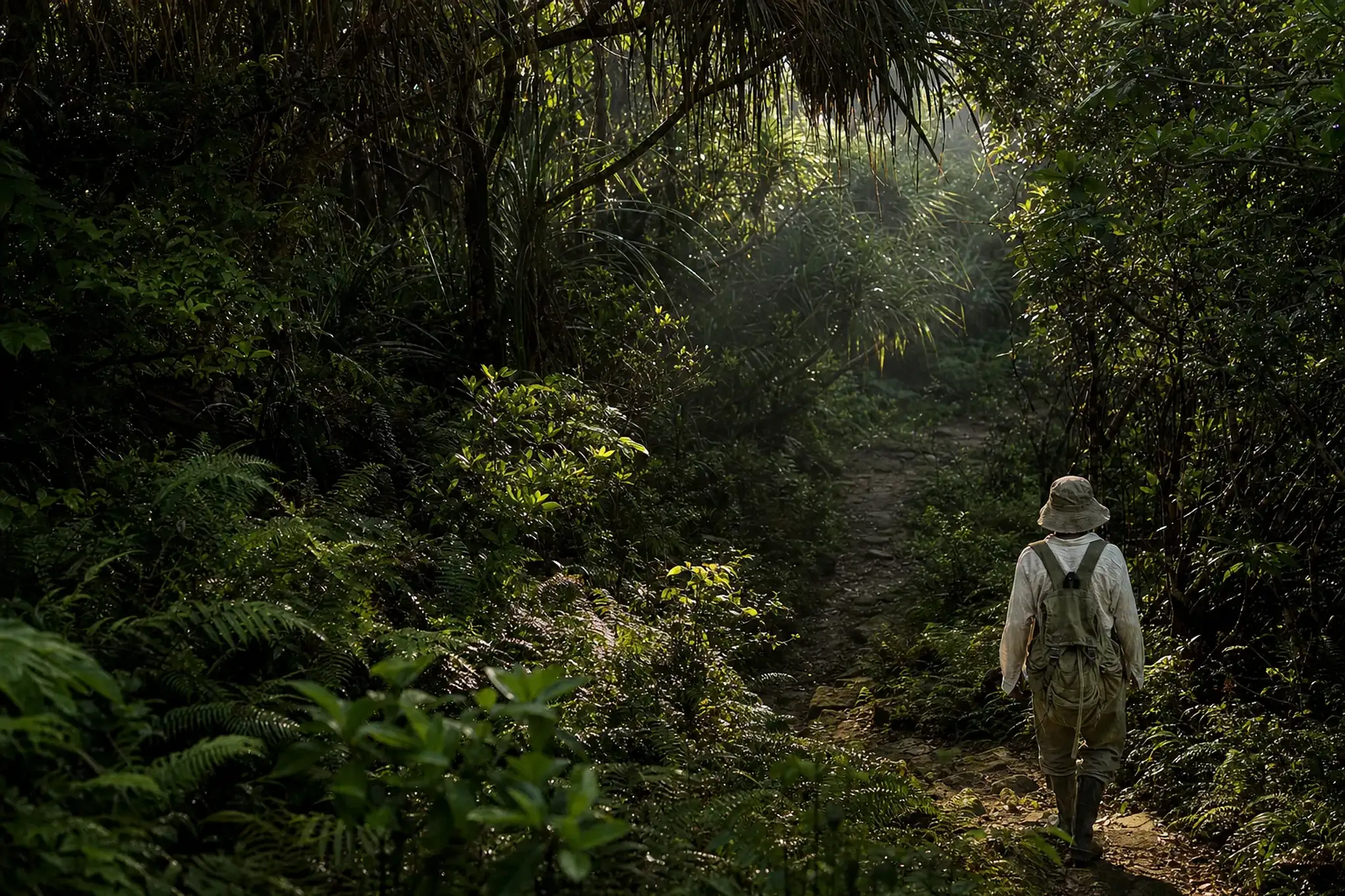 Hike in the morning, rest in the afternoon. Simple. If