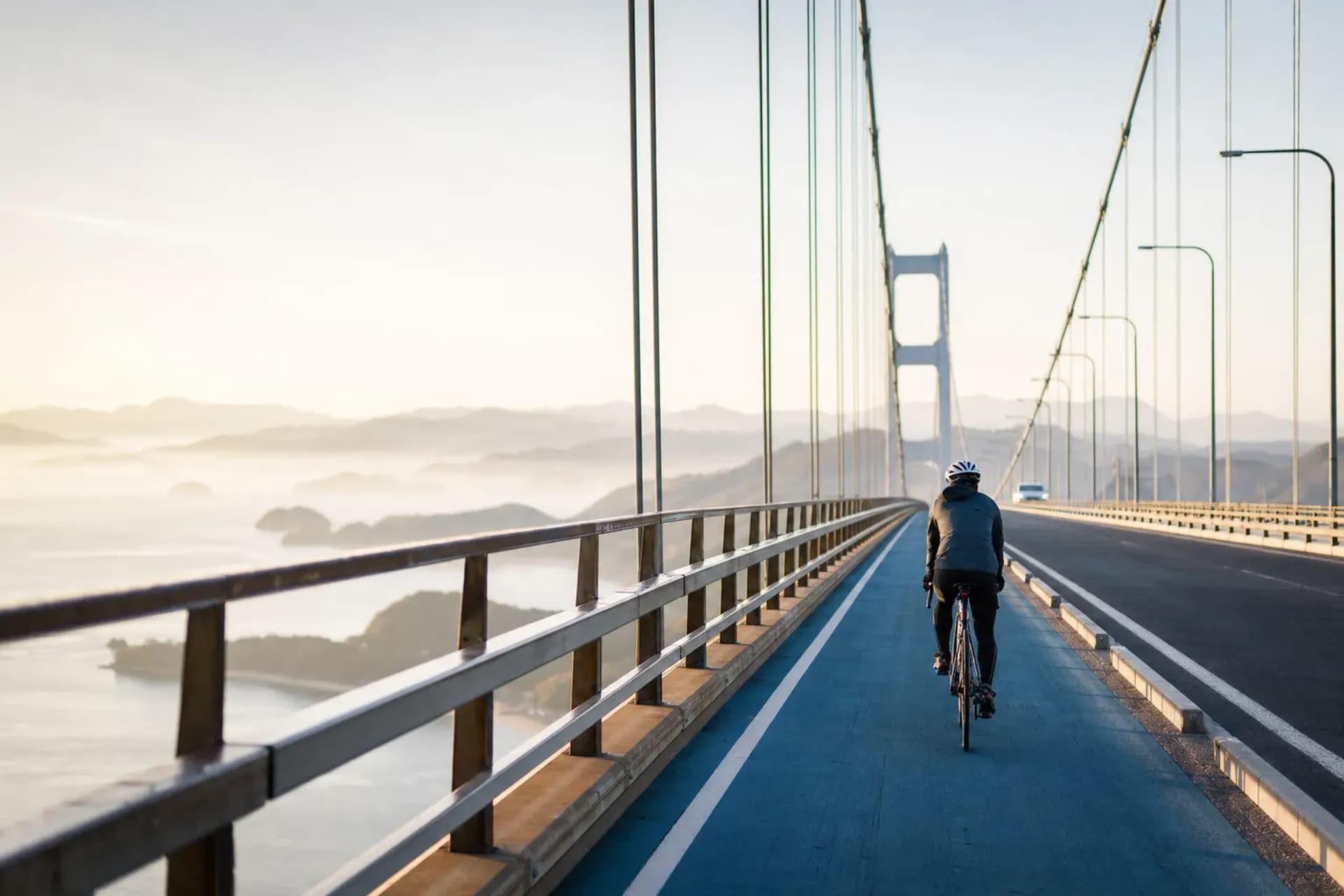 Shimanami Kaido: Cycling the Inland Sea, With a Car Behind