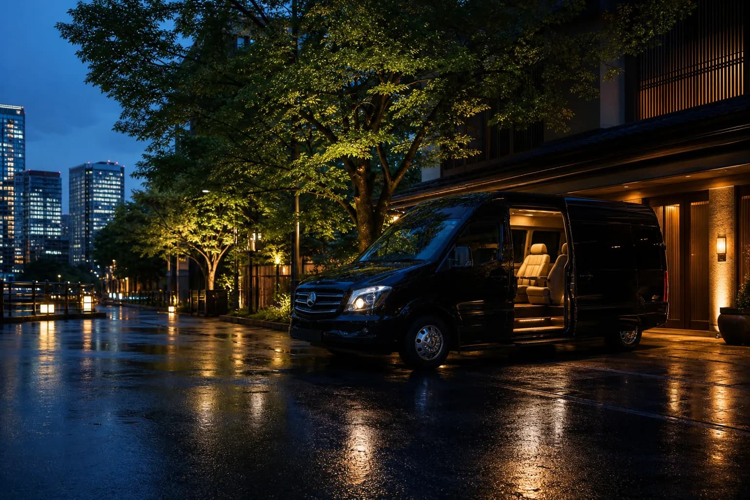 Mercedes-Benz Sprinter VIP Charter in Tokyo — 6 Seats from ¥350,000