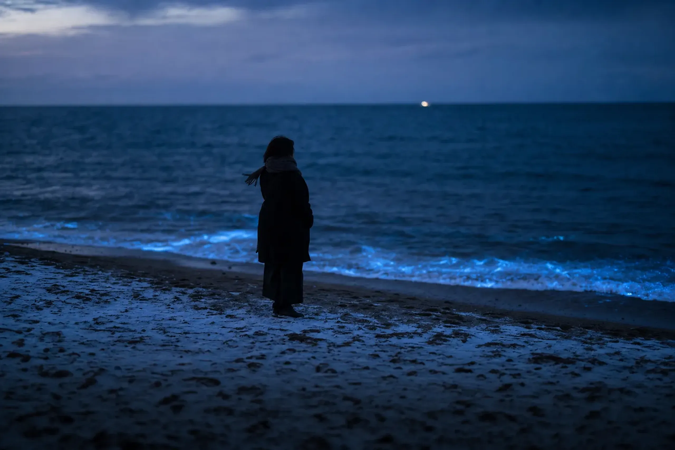 Dress like you will stand still in the dark. Wind