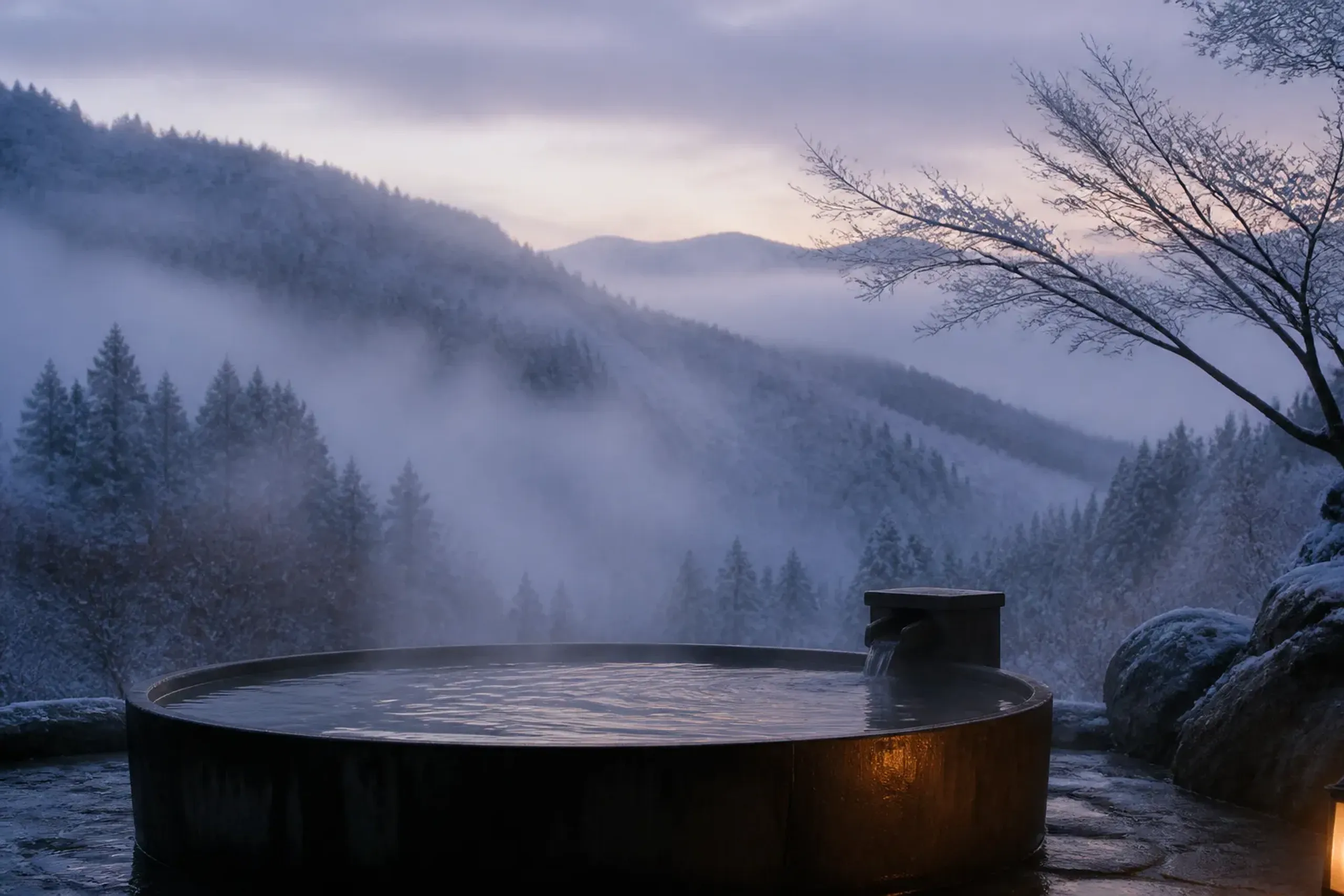 Designing a Private December Onsen Retreat Near Tokyo
