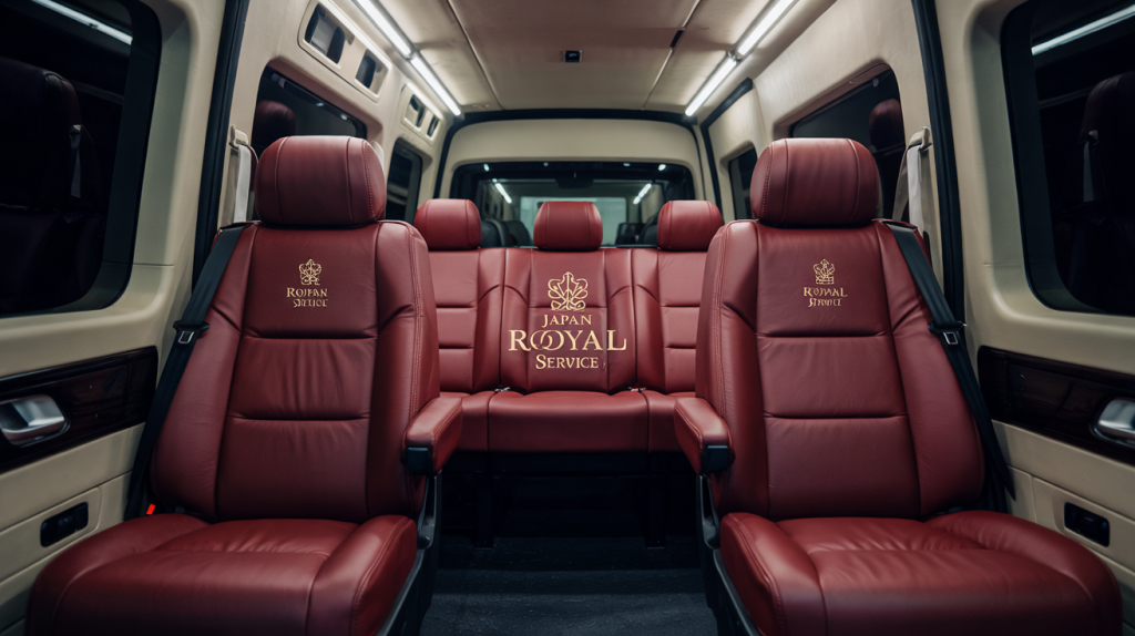 Mercedes Sprinter, VIP transport, luxury travel, Kanto, Tokyo, Japan, spring travel, summer travel, private tour, chauffeur service, comfort, privacy, exclusive travel, bespoke itinerary, luxury van, Hakone, Karuizawa, Nikko, Mt Fuji, cherry blossoms, luxury accommodation, Michelin dining, cultural experiences, travel agency, DMC, Hinomaru Limousine, Japan Royal Service, Watanabe Motors, Untold Japan, Firefly Japan, Luxurique, airport transfer, NRT, HND, custom travel, celebrity travel, high-end travel, premium service, chauffeur hire, Kanto destinations, Japanese luxury, VIP experience, secure travel, spacious vehicle, custom interior, travel planning, English translation, persuasive writing, memorable experience, call to action