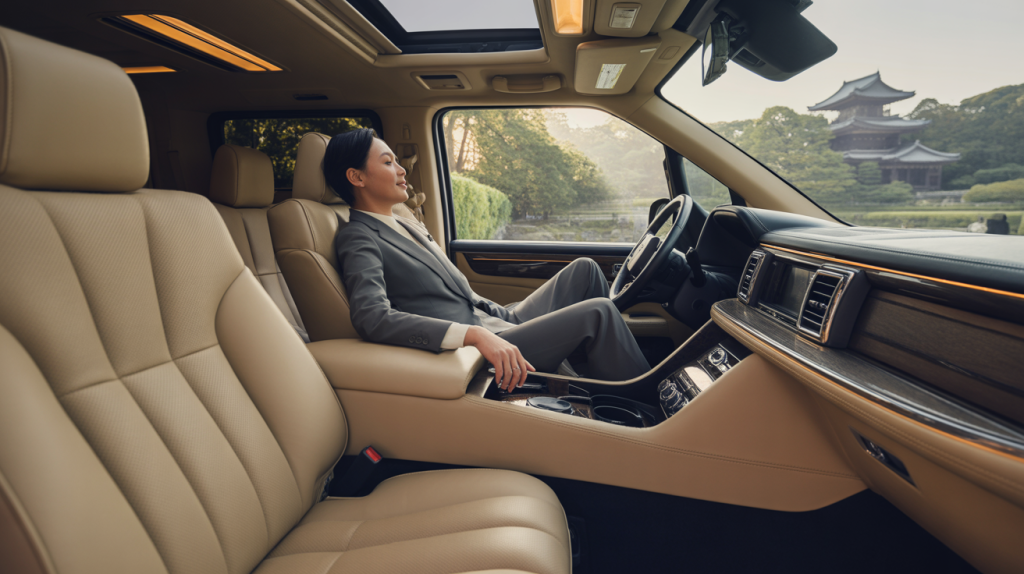 ,Mercedes-Maybach GLS, Kyoto, Luxury, Space, English Chauffeur, ultra-luxury SUV, exclusive use, Nara, special conditions, discerning clients, refined comfort, performance, spaciousness, professional chauffeur