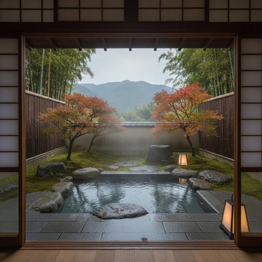 ryokan, exclusive onsen