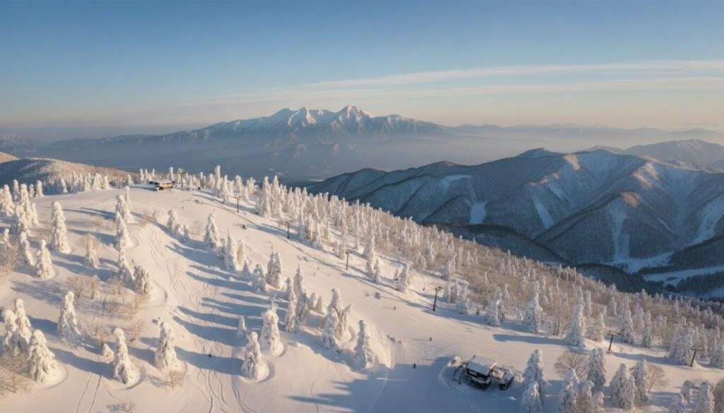 Zao Onsen, Winter