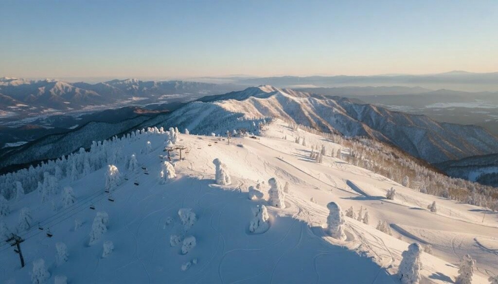 Zao Onsen, Winter