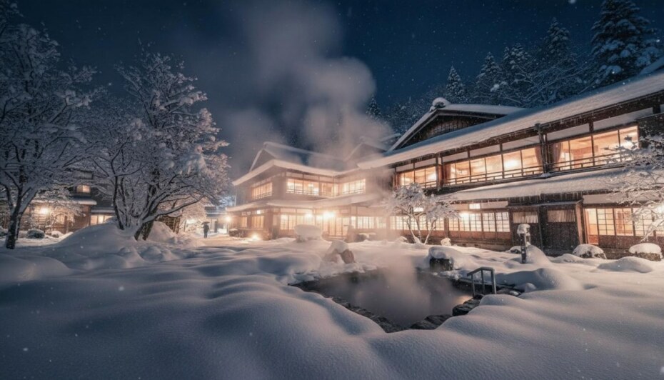 Zao Onsen, Winter