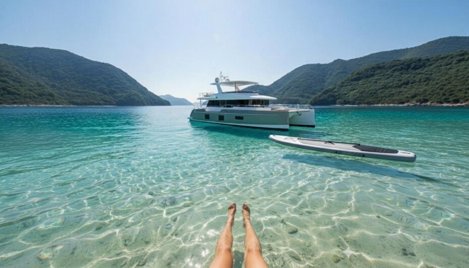 Private Yacht. Adventure