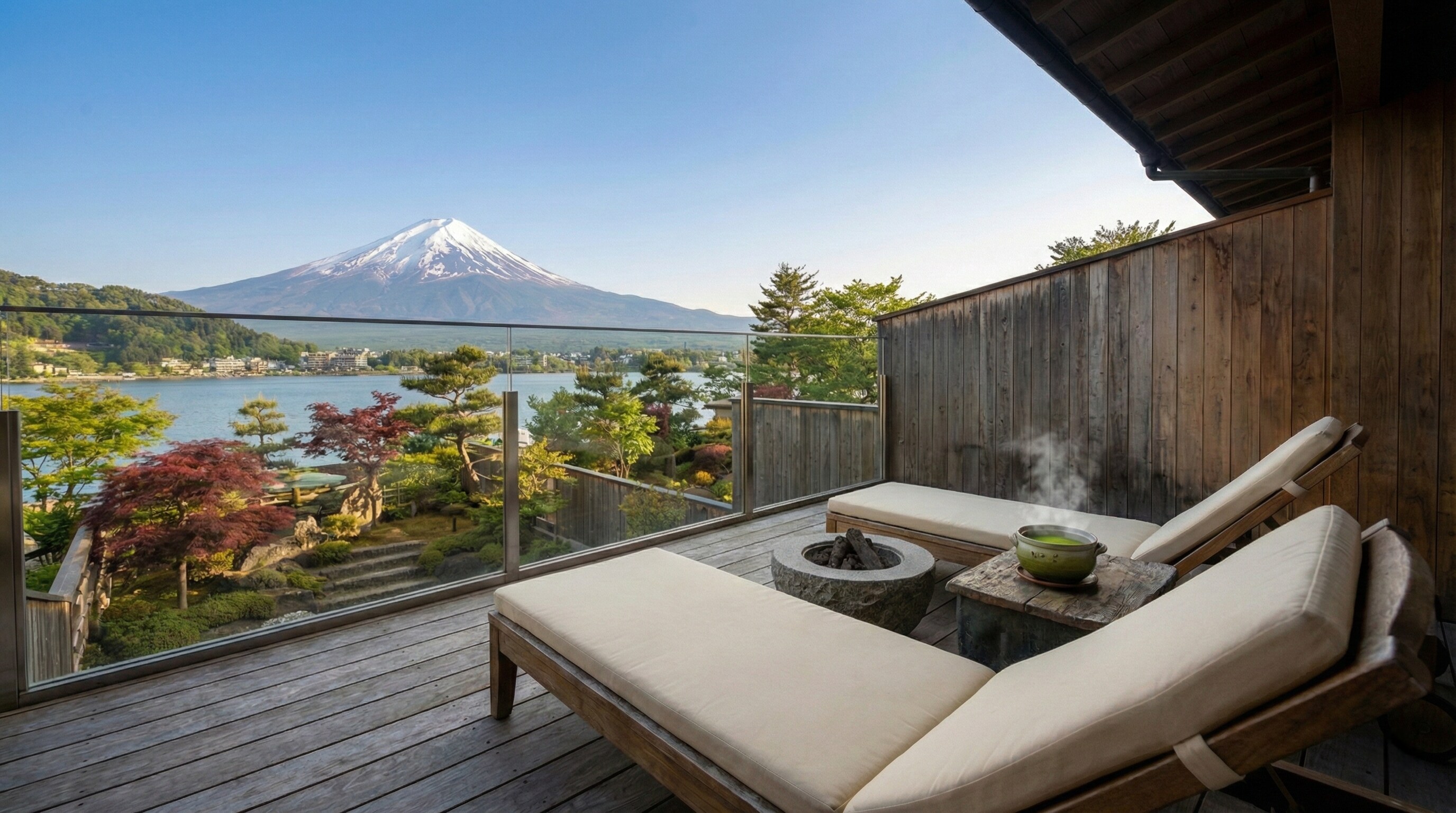 Private Mt. Fuji viewing experience at sunrise