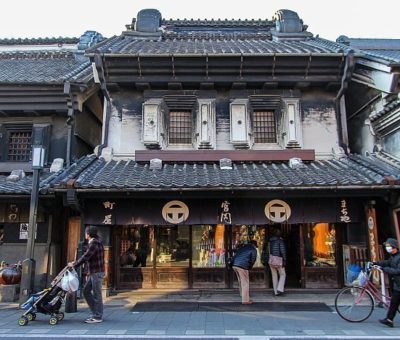 Kawagoe's Hidden Treasures Street in photo