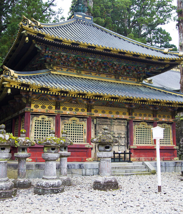 View at Toshogu shrine in Nikko, Japan